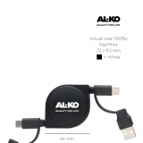 6in1 Retractable Charging Cable AL-KO